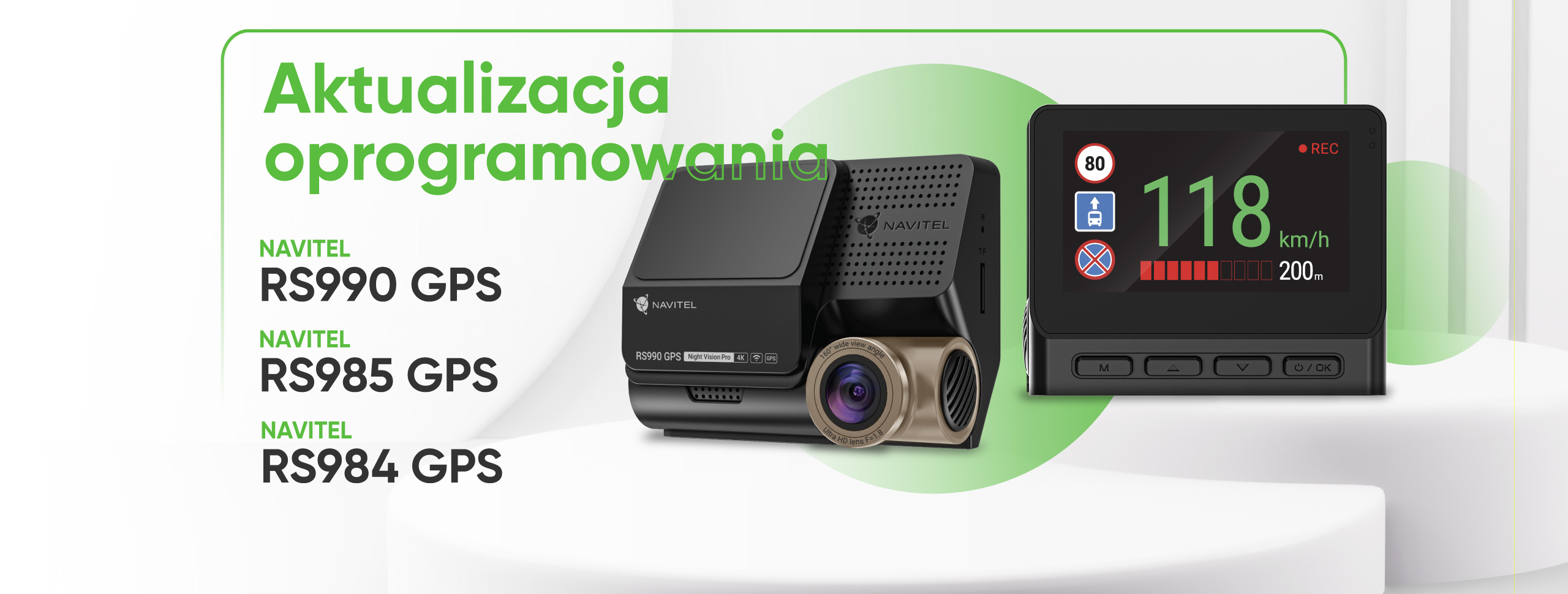 Nowa aktualizacja oprogramowania dla wideorejestratorów NAVITEL RS984 GPS, RS985 GPS i RS990 GPS Nowa aktualizacja oprogramowania dla wideorejestratorów NAVITEL RS984 GPS, RS985 GPS i RS990 GPS