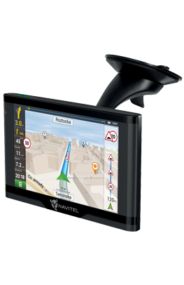 Nowoczesna nawigacja GPS z magnetycznym uchwytem