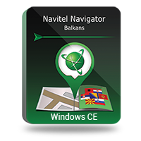 Navitel Navigator. Albania, Bosnia y Herzegovina, Croacia, Macedonia del norte, Montenegro, Serbia, Eslovenia