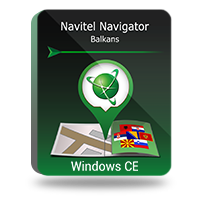 Navitel Navigator. Albanie, Bosnie-Herzégovine, Croatie, Macedoine du Nord, Monténégro, Serbie, Slovénie