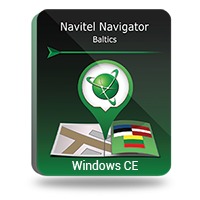 Navitel Navigator. Lituania, Letonia, Estonia