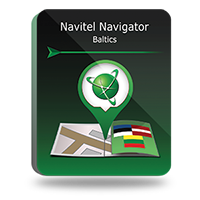 Navitel Navigator. Litvanya, Letonya, Estonya