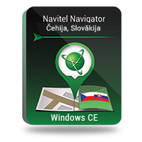 Navitel Navigator. Čehija, Slovākija