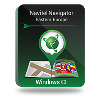 Doğu Avrupa harita paketli Navitel Navigatör