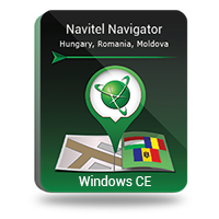 Navitel Navigator. Macaristan, Romanya, Moldavya