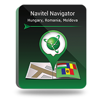 Navitel Navigator. Hungría, Rumania, Moldavia