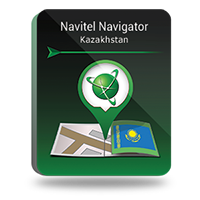 Navitel Navigator. Kazajistán