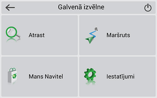 Navitel Navigator. Dānija, Somija, Islande, Norvēģija, Zviedrija