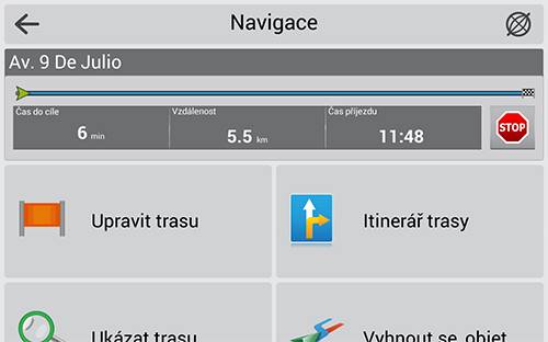 Navitel Navigator. Argentina