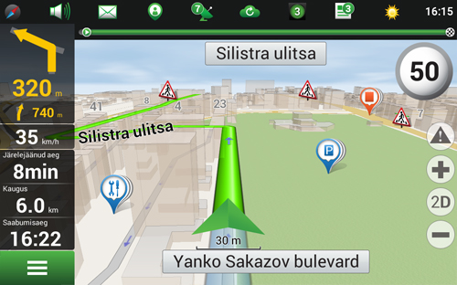 Navitel Navigator. Bulgaaria