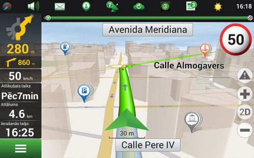 Navitel Navigator. Spānija, Portugāle, Gibraltārs, Andora