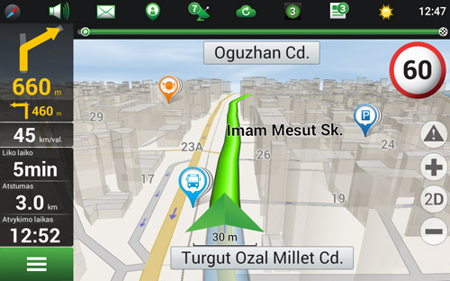 Navitel Navigator. Turkija