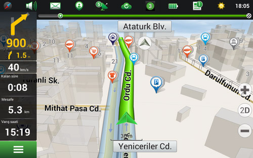 Türkiye haritalı Navitel Navigatör