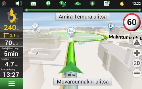 Navitel Navigator. Usbekistan